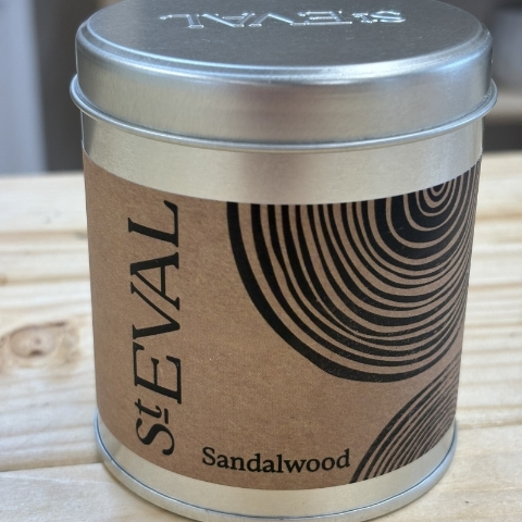 Sandalwood Candle Tin