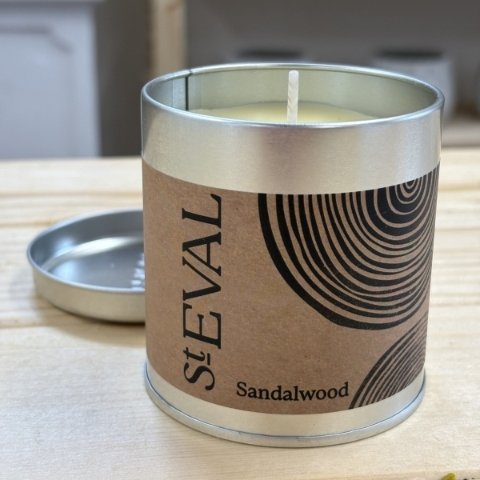 Sandalwood Candle Tin