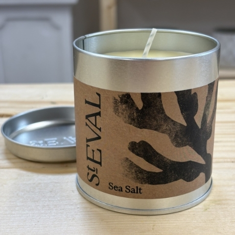 Sea Salt Candle Tin